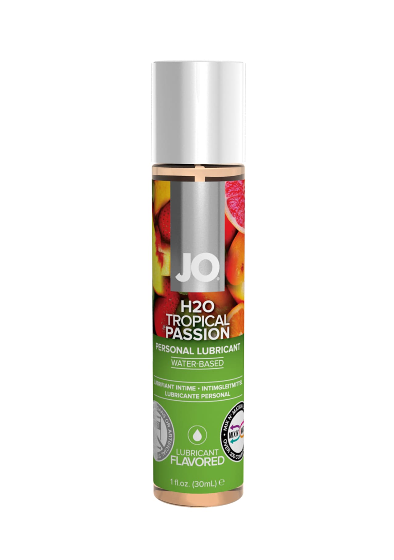 JO H2O Flavored Lubricant - Tropical Passion - 1 oz.