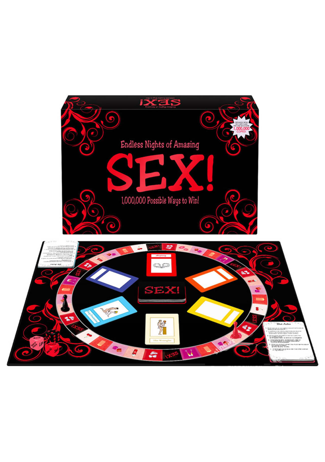 Sex! Erotic Couple's Board Game