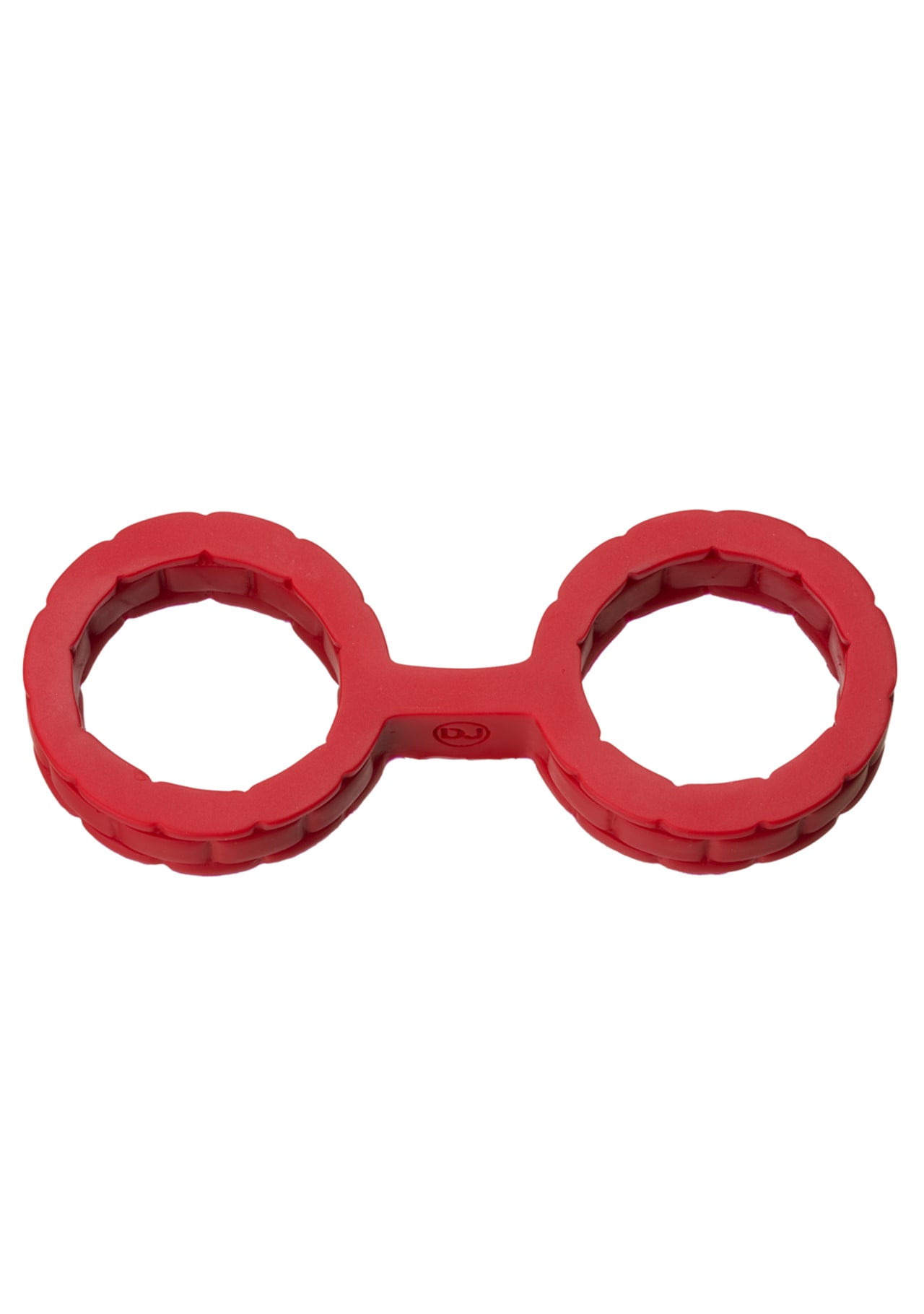 2102-01-BX Japanese Style Bondage Silicone Cuffs - Small - Red