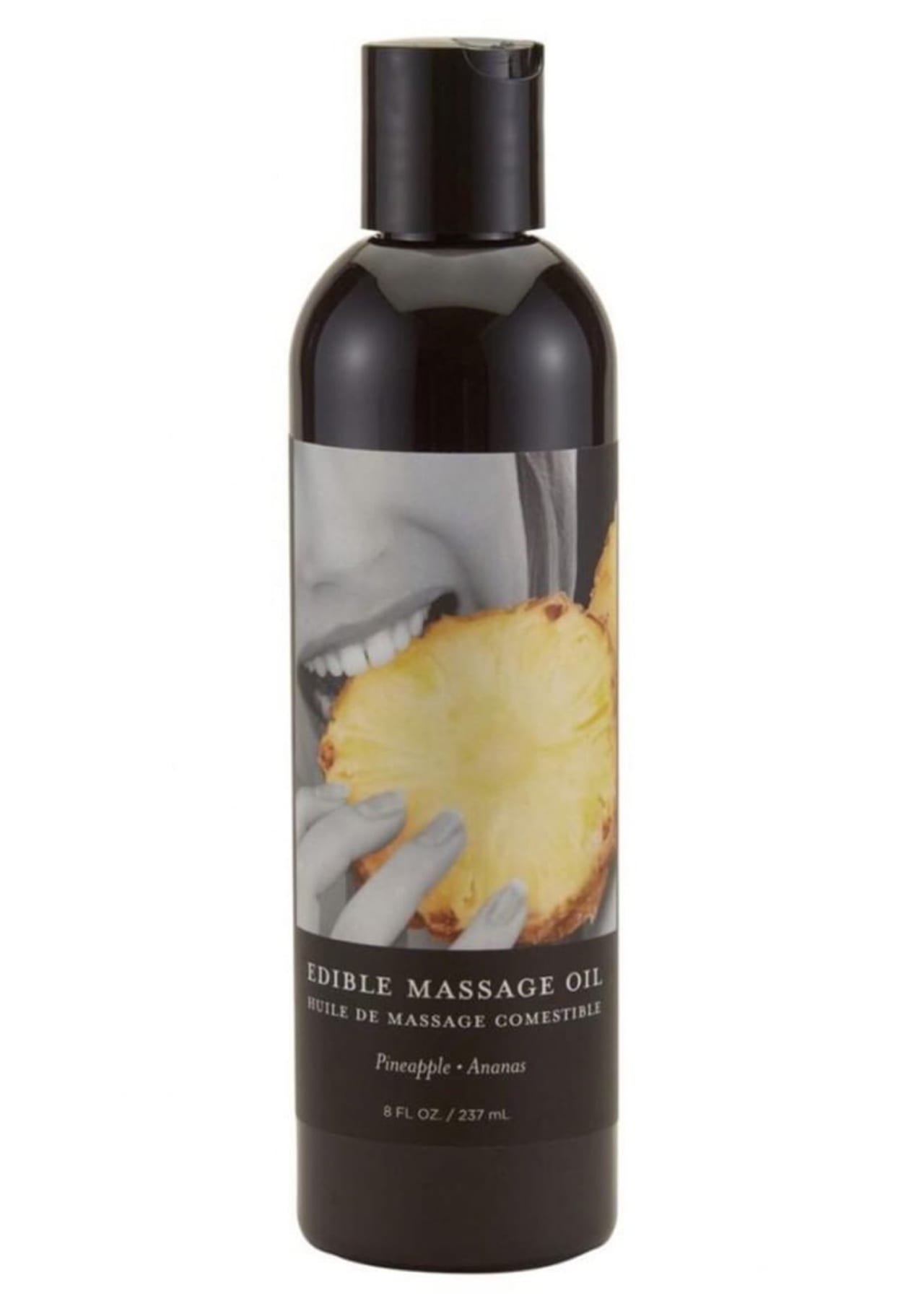 Earthly Body Edible Massage Oil - Pineapple - 2 oz.