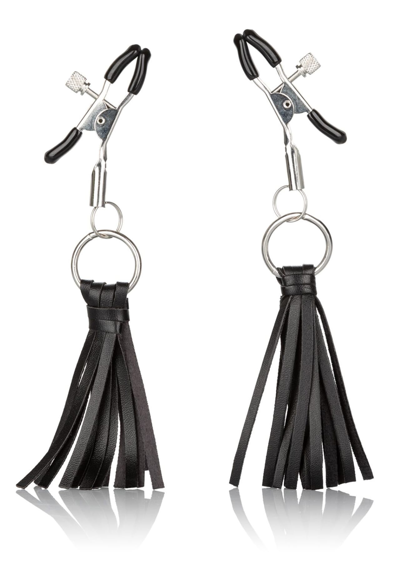 Nipple Play Playful Tassels Nipple Clamps - Black