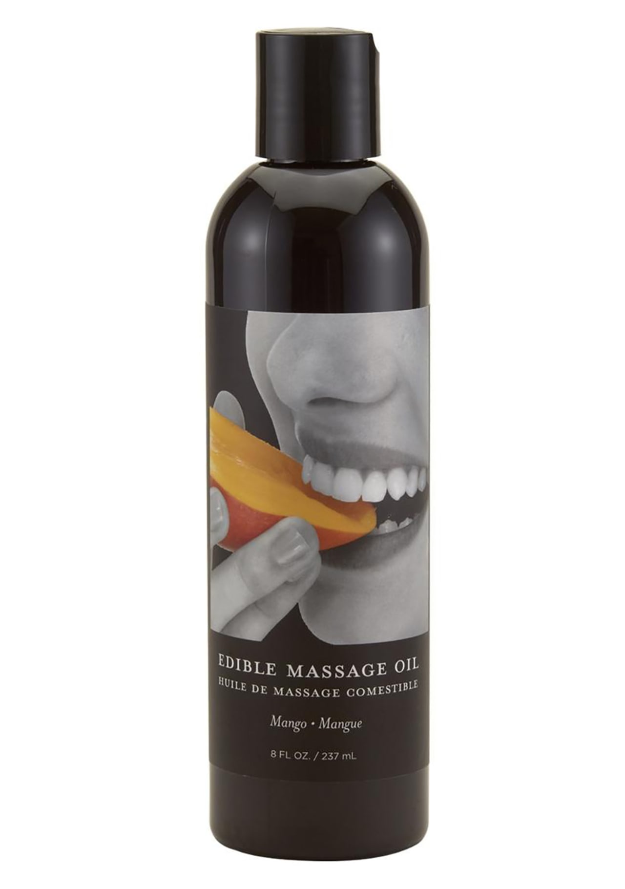 Earthly Body Edible Massage Oil - 8 oz - Mango