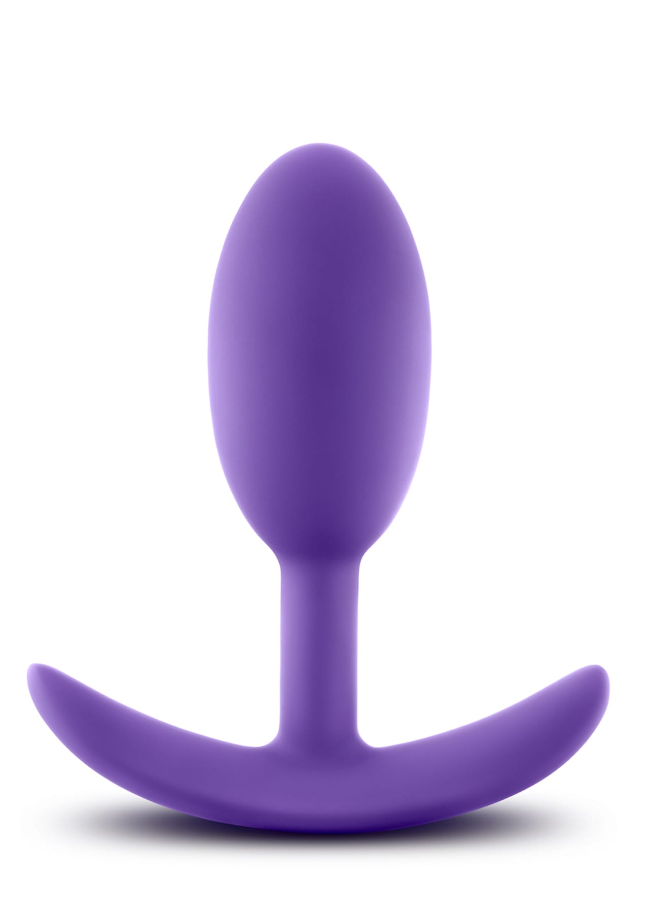 Luxe - Wearable Vibrating Slim Medium Plug - Purple