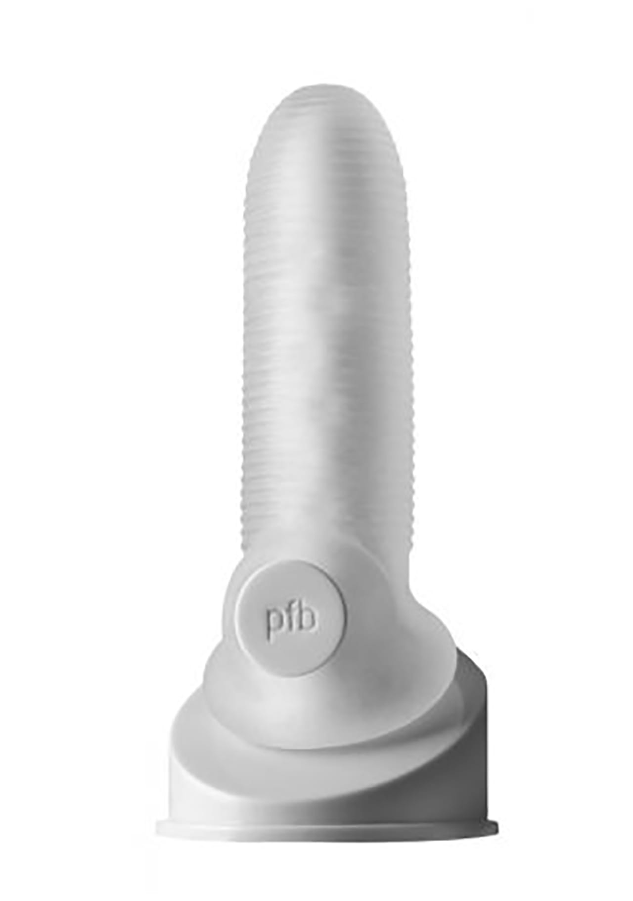 Fat Boy Micro Ribbed Sheath - Clear - 5.5"