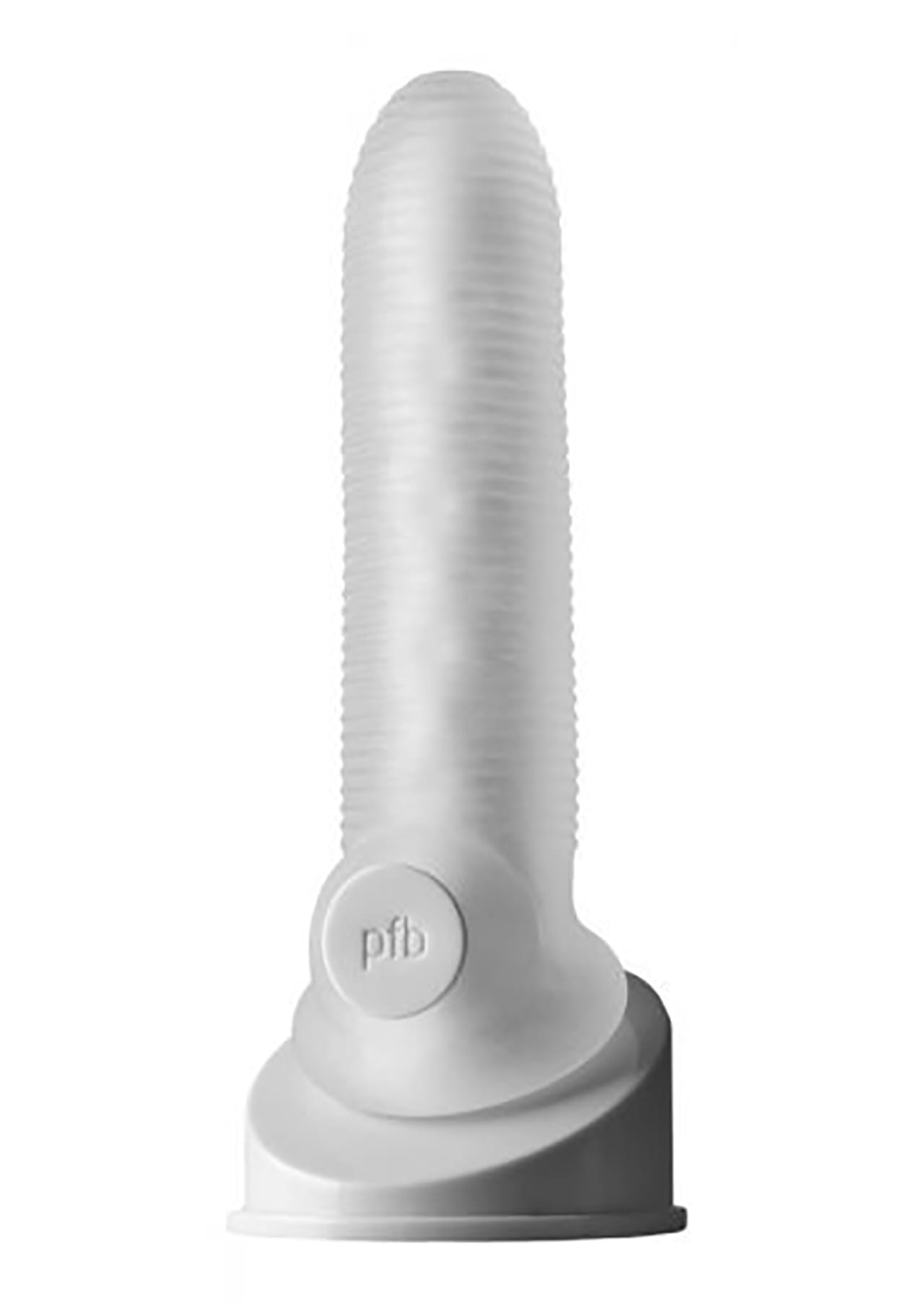 Fat Boy Micro Ribbed Sheath - Clear - 6.5"