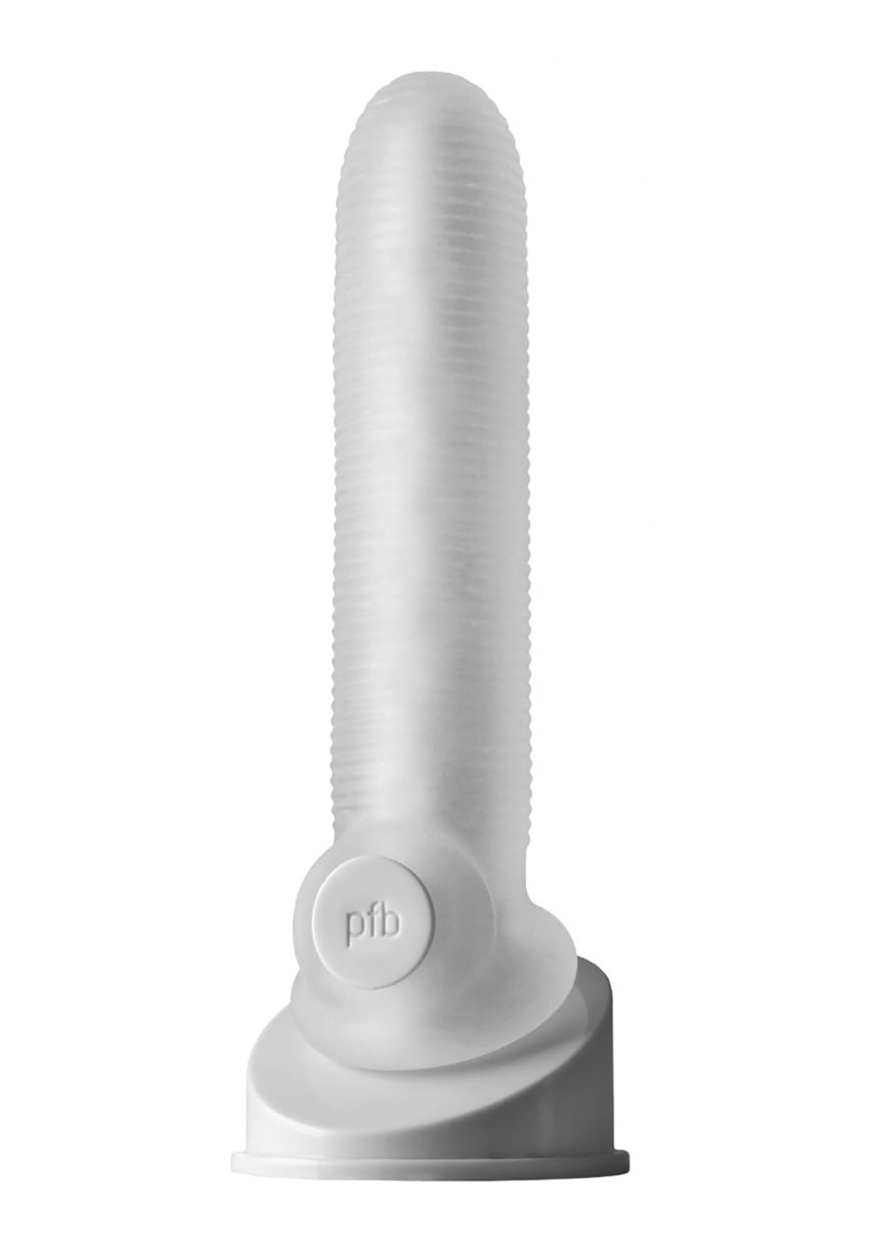Fat Boy Micro Ribbed Sheath - Clear - 7.5"