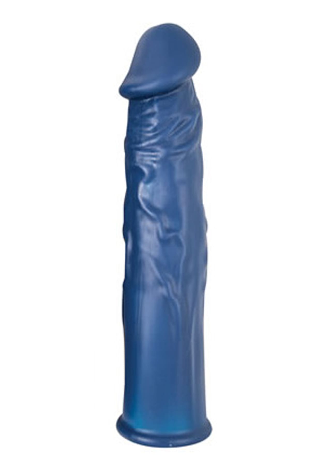 The Great Extender 7.5" Penis Sleeve - Blue