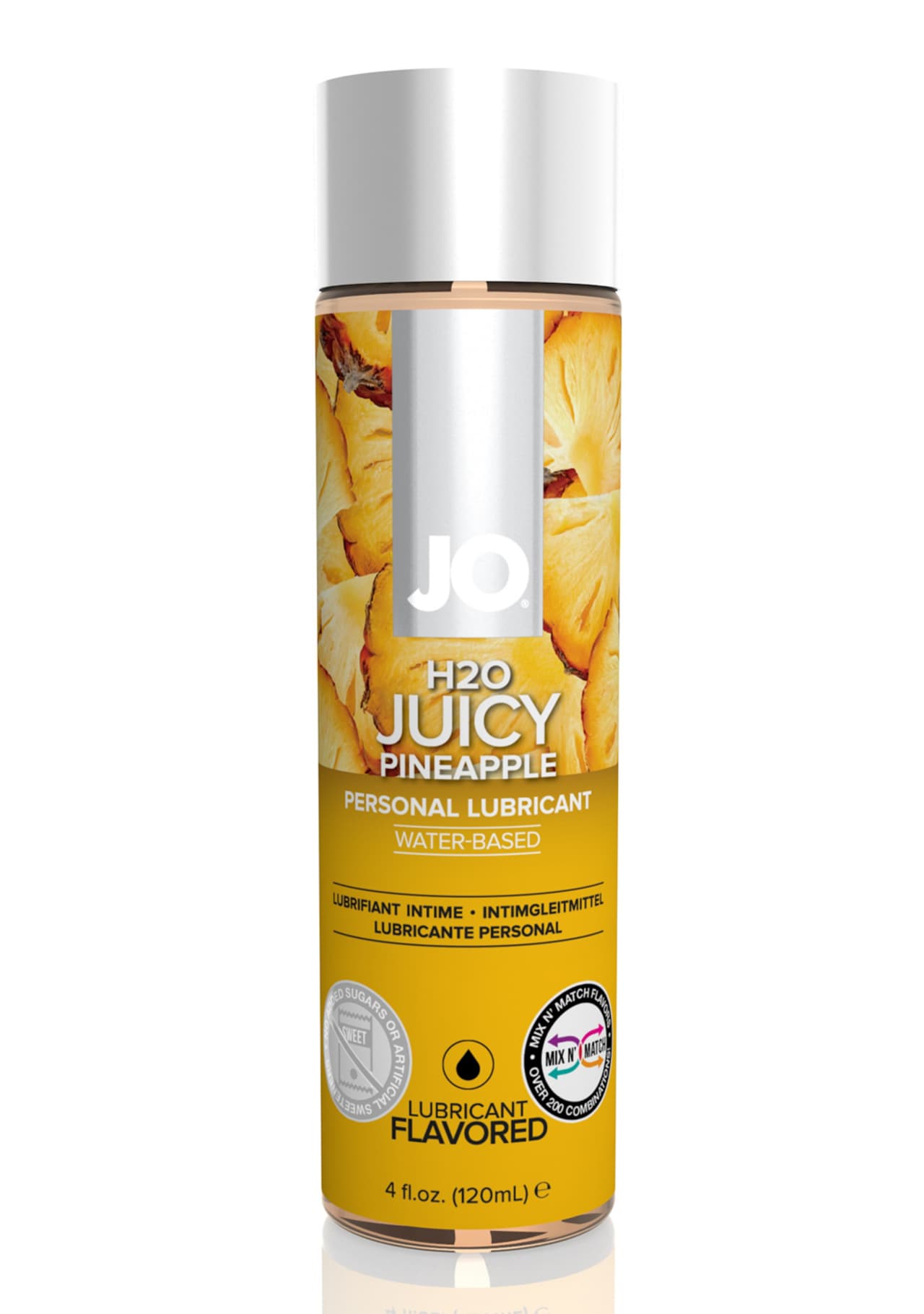 JO H2O Flavored Lubricant - Juicy Pineapple - 4 oz.