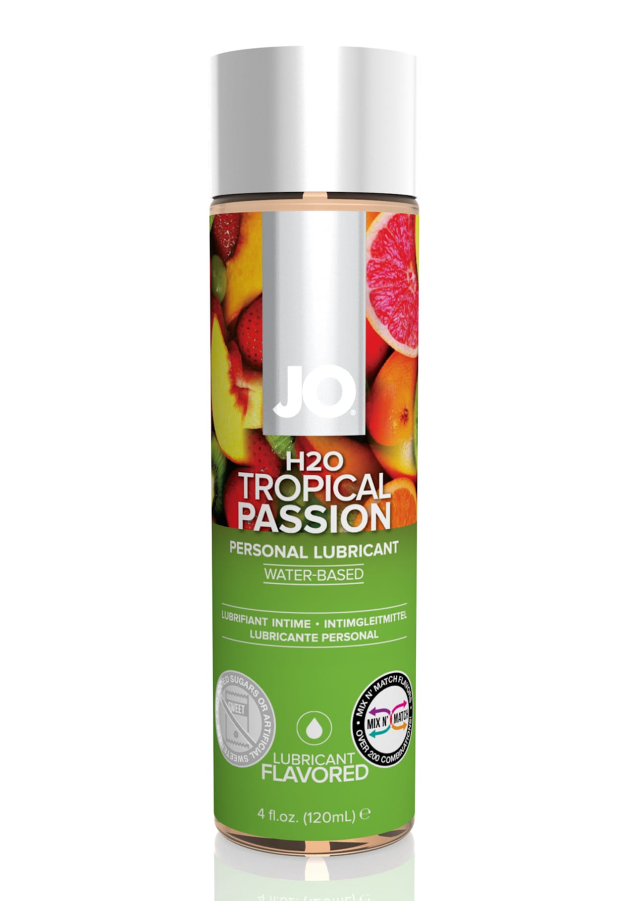 JO H2O Flavored Lubricant - Tropical Passion - 4 oz.