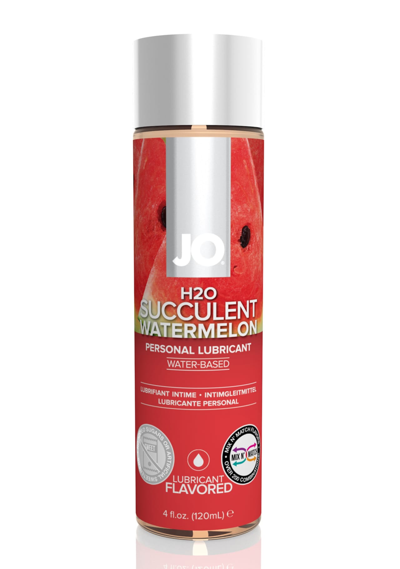 JO H2O Flavored Lubricant - Succulent Watermelon - 4 oz.