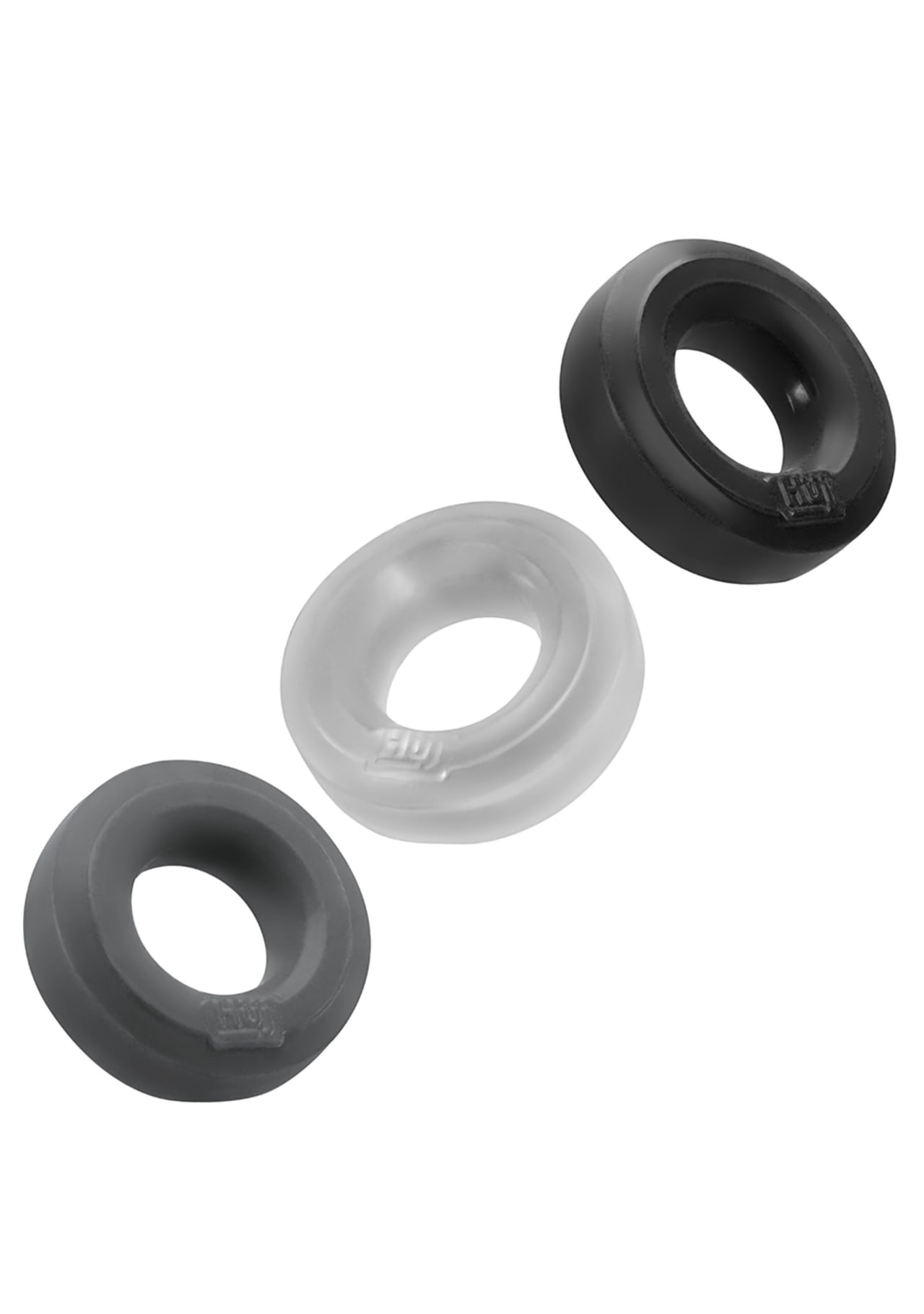 Hunky Junk HUJ C-Ring 3-Pack - Tar