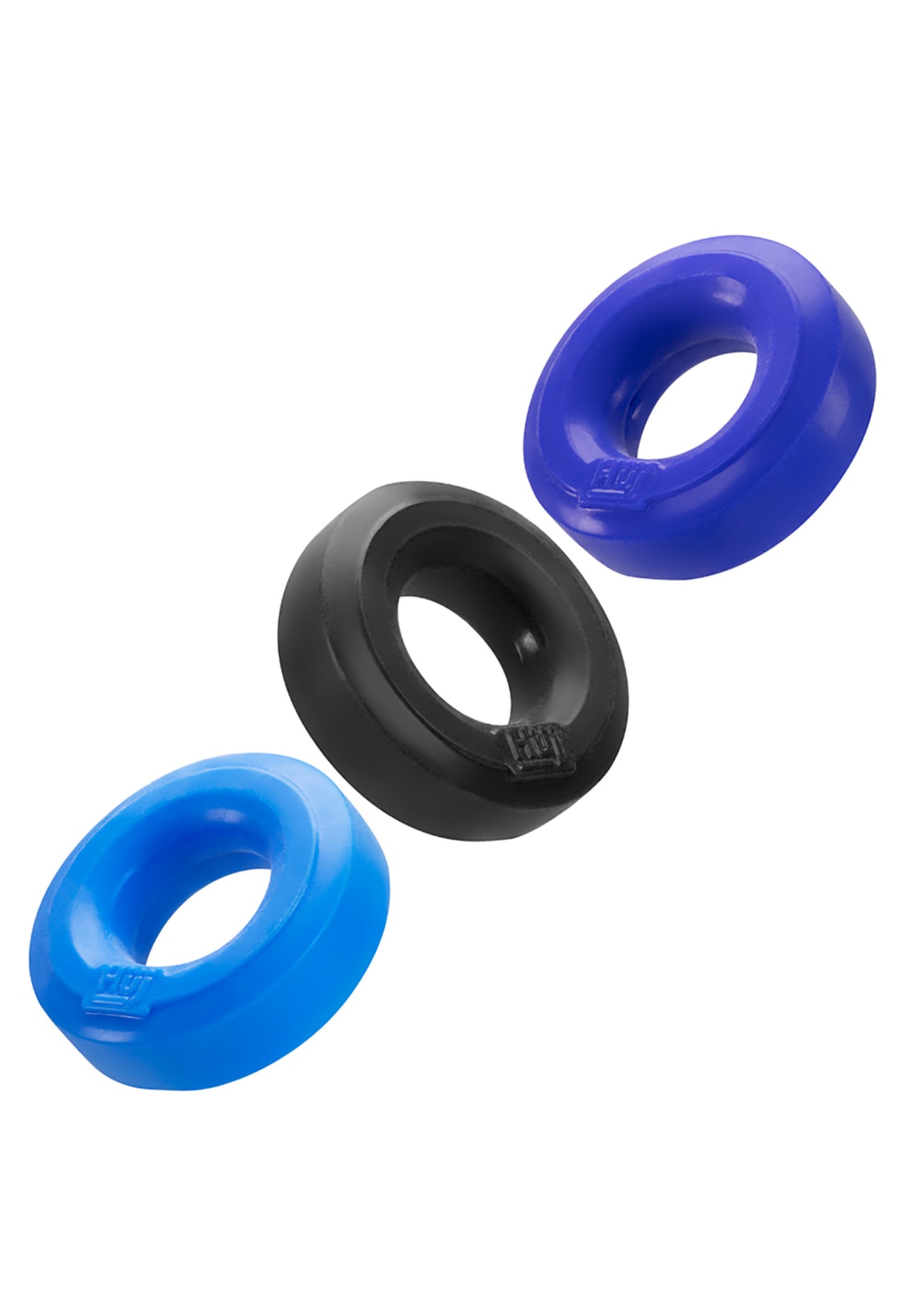 Hunky Junk HUJ C-Ring 3-Pack - Cobalt