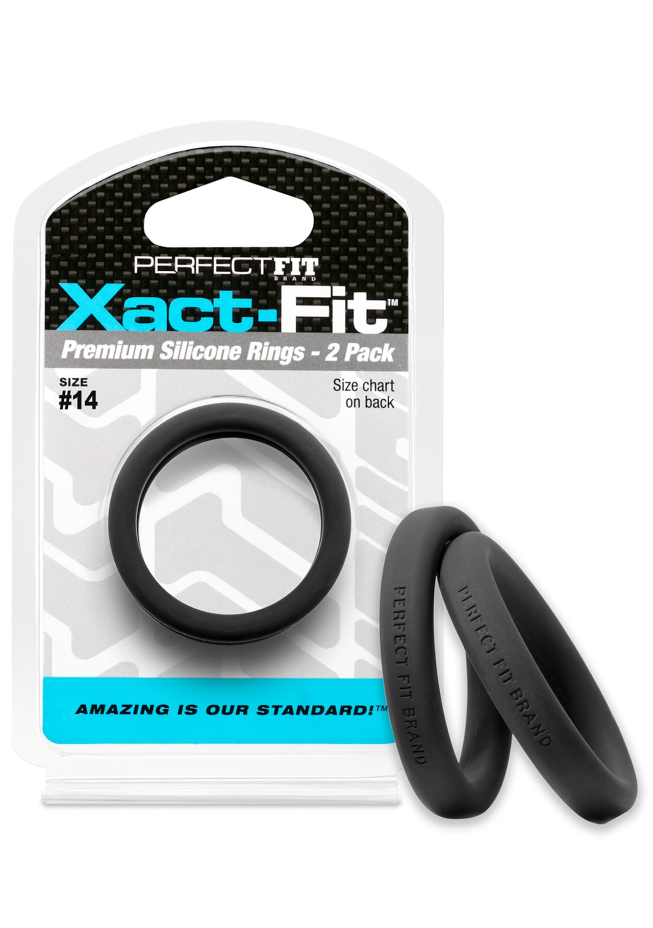 Xact Fit Ring #14 - Two Pack