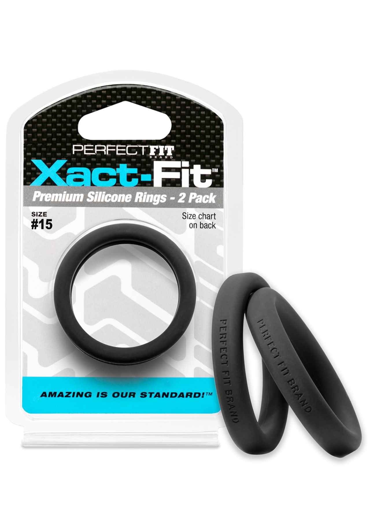 Xact Fit Ring #15 - Two Pack