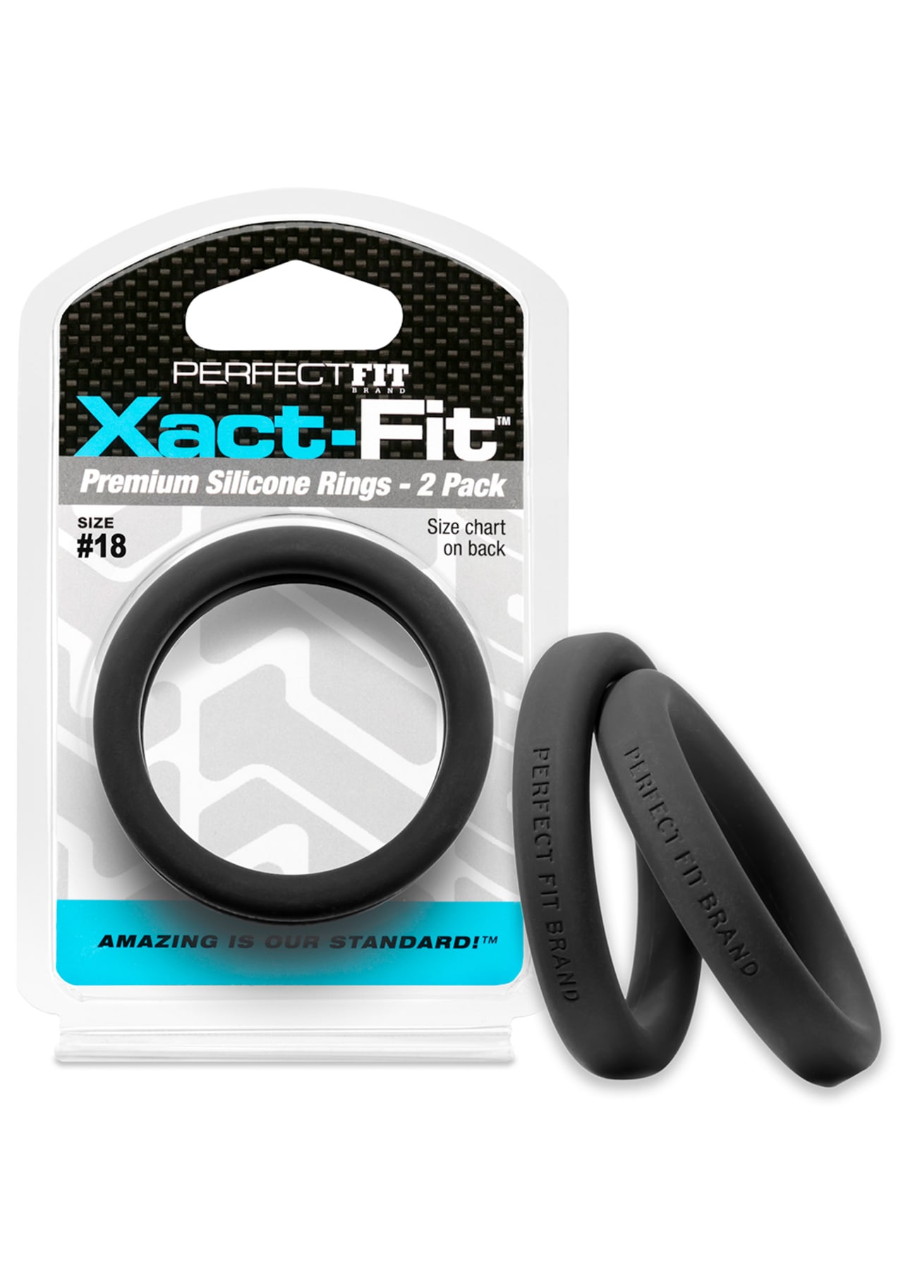 Xact Fit Ring #18 - Two Pack