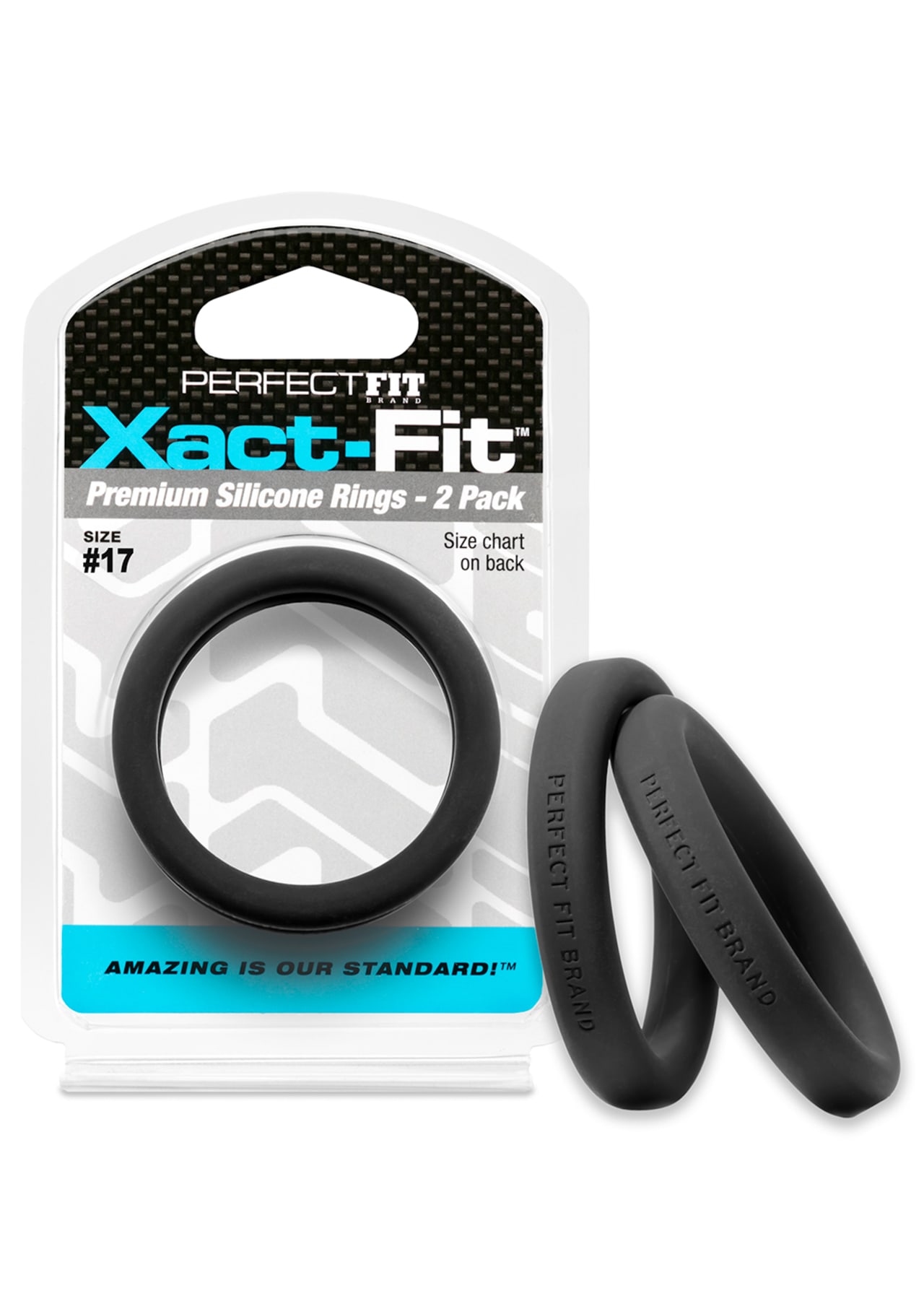 Xact Fit Ring #17 - Two Pack