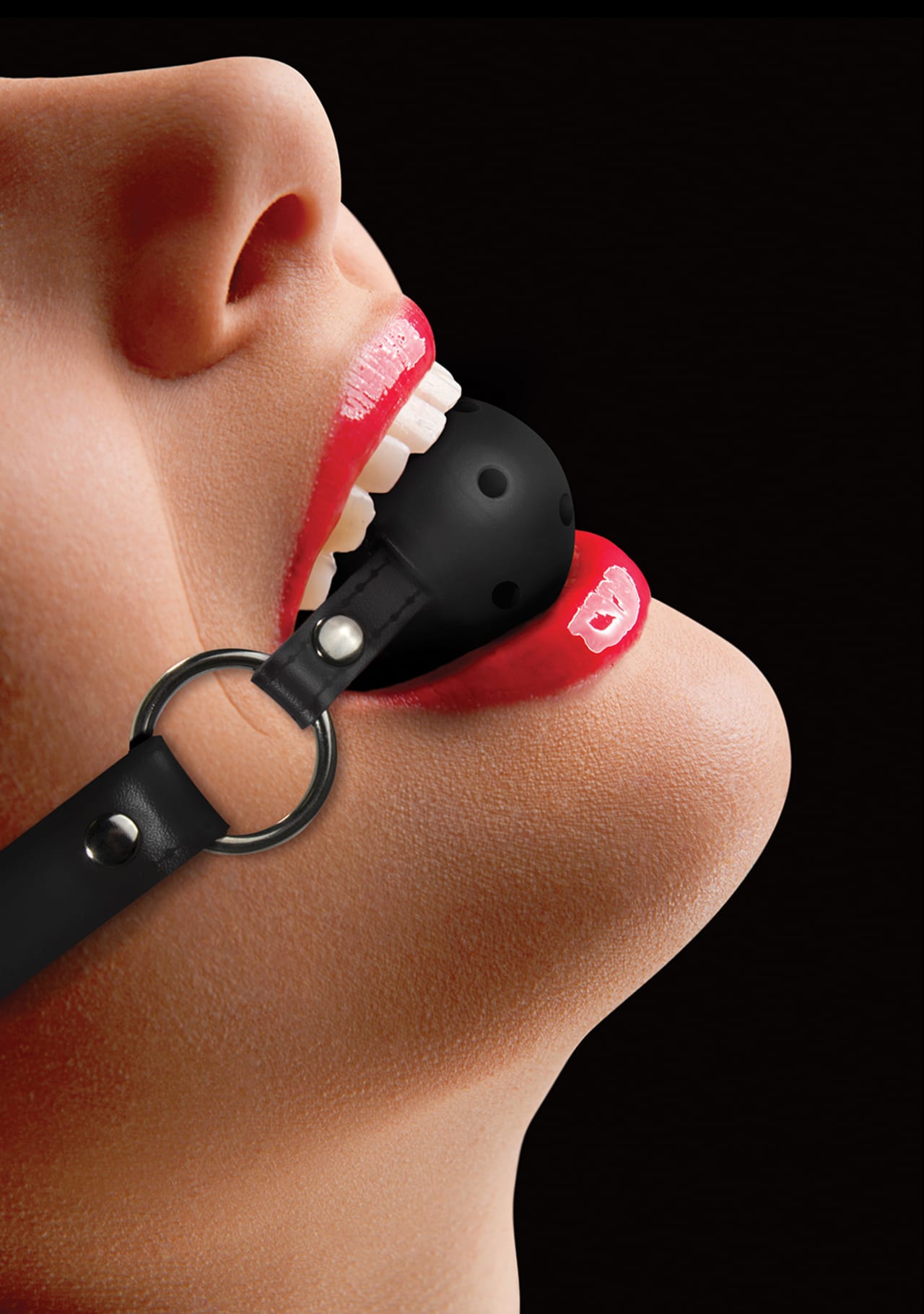 Ouch! Ball Gag - Black