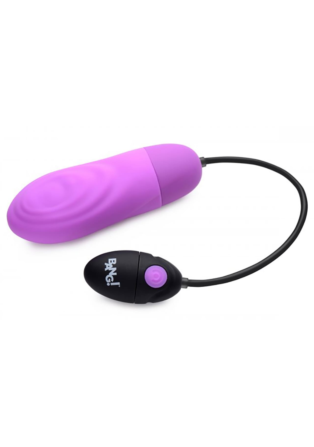 7X Pulsing Rechargeable Silicone Vibrator - Purple