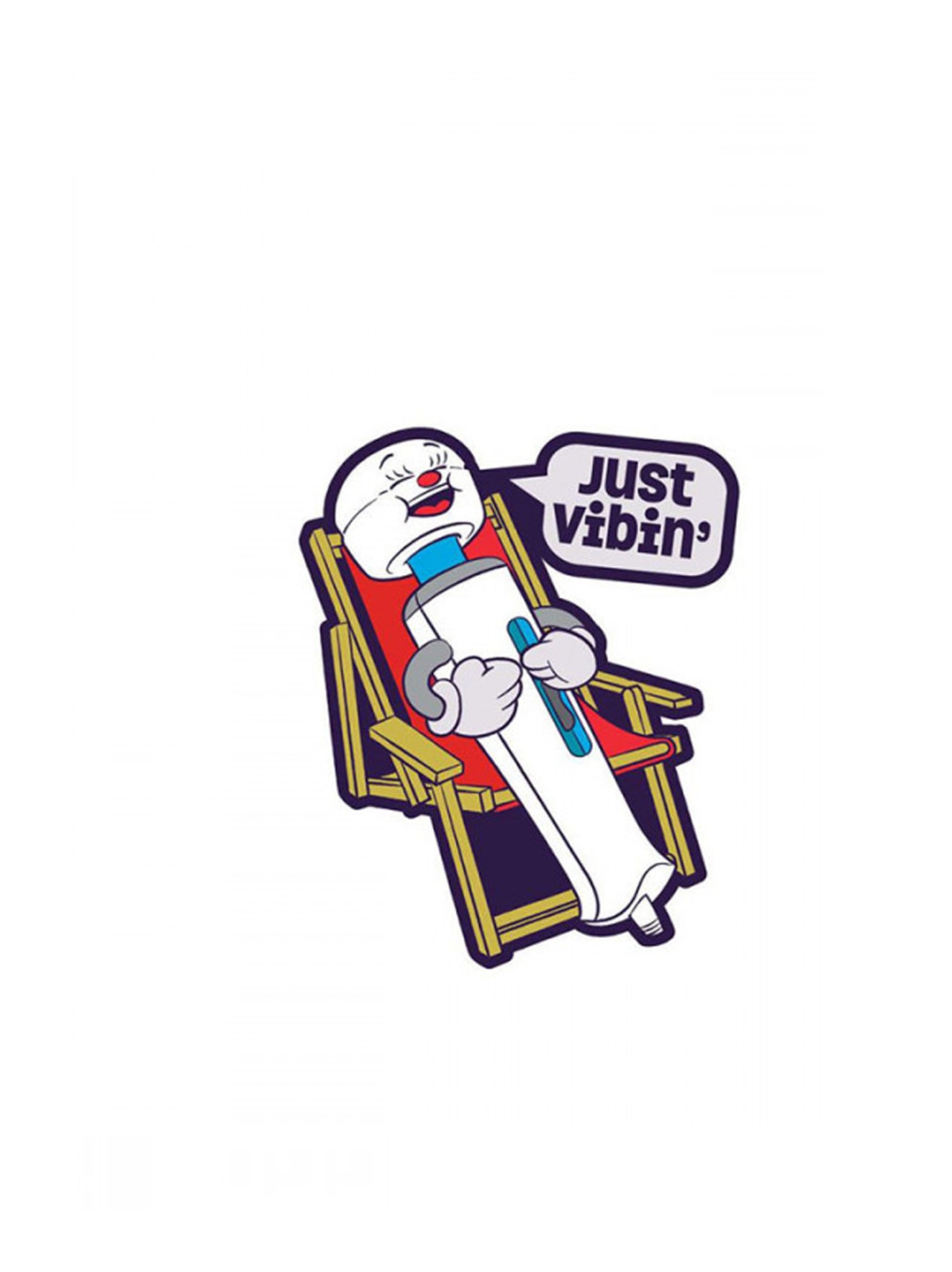 Just Vibin' Fuck Buddies Pin
