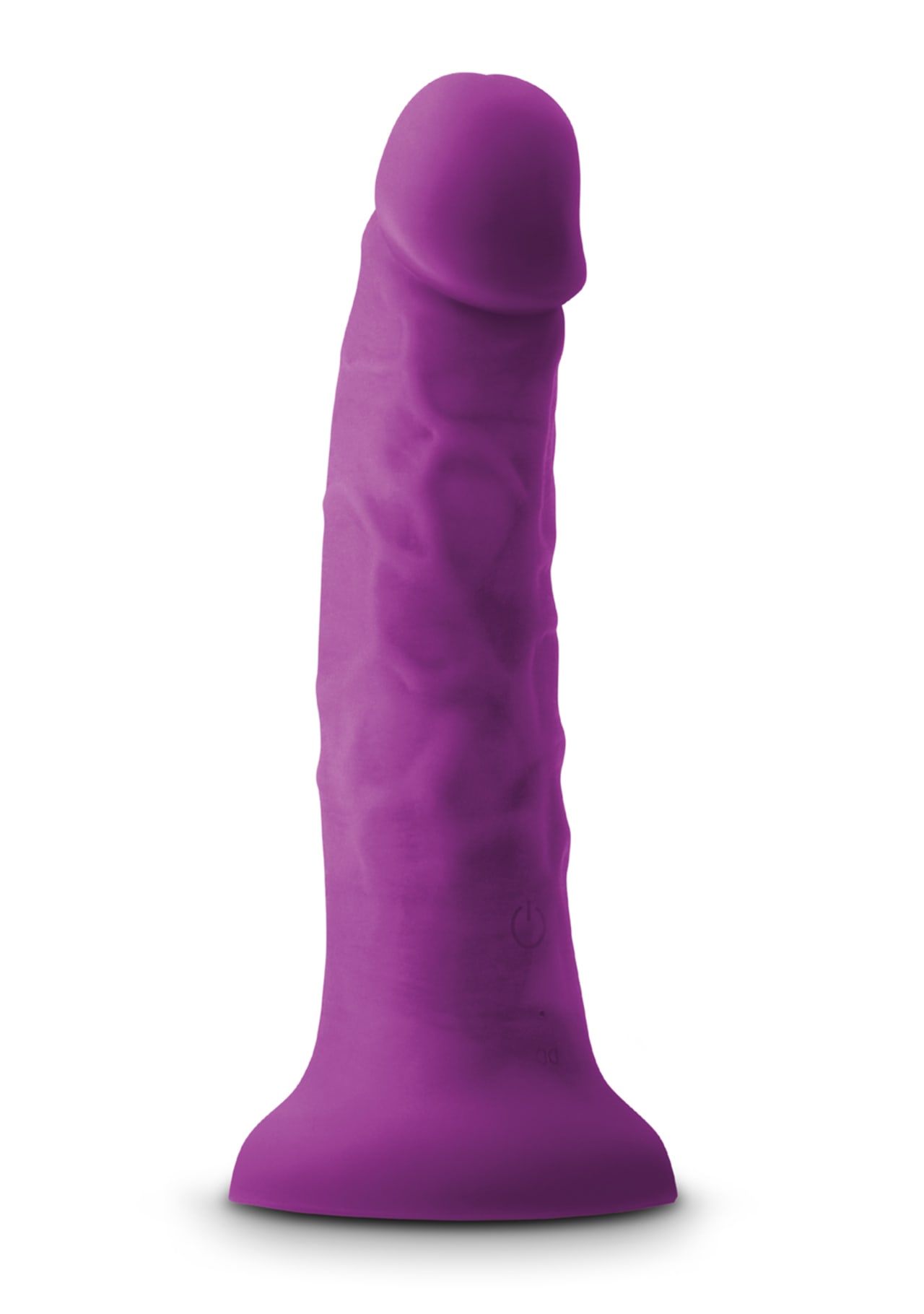 Colours Pleasures - 7" Vibrating Dildo - Purple