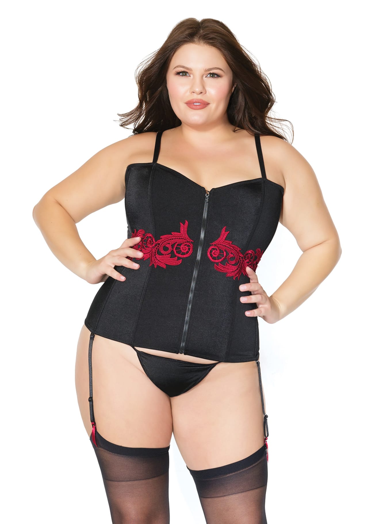 Fully Boned Corset - Plus Size - 3X/4X