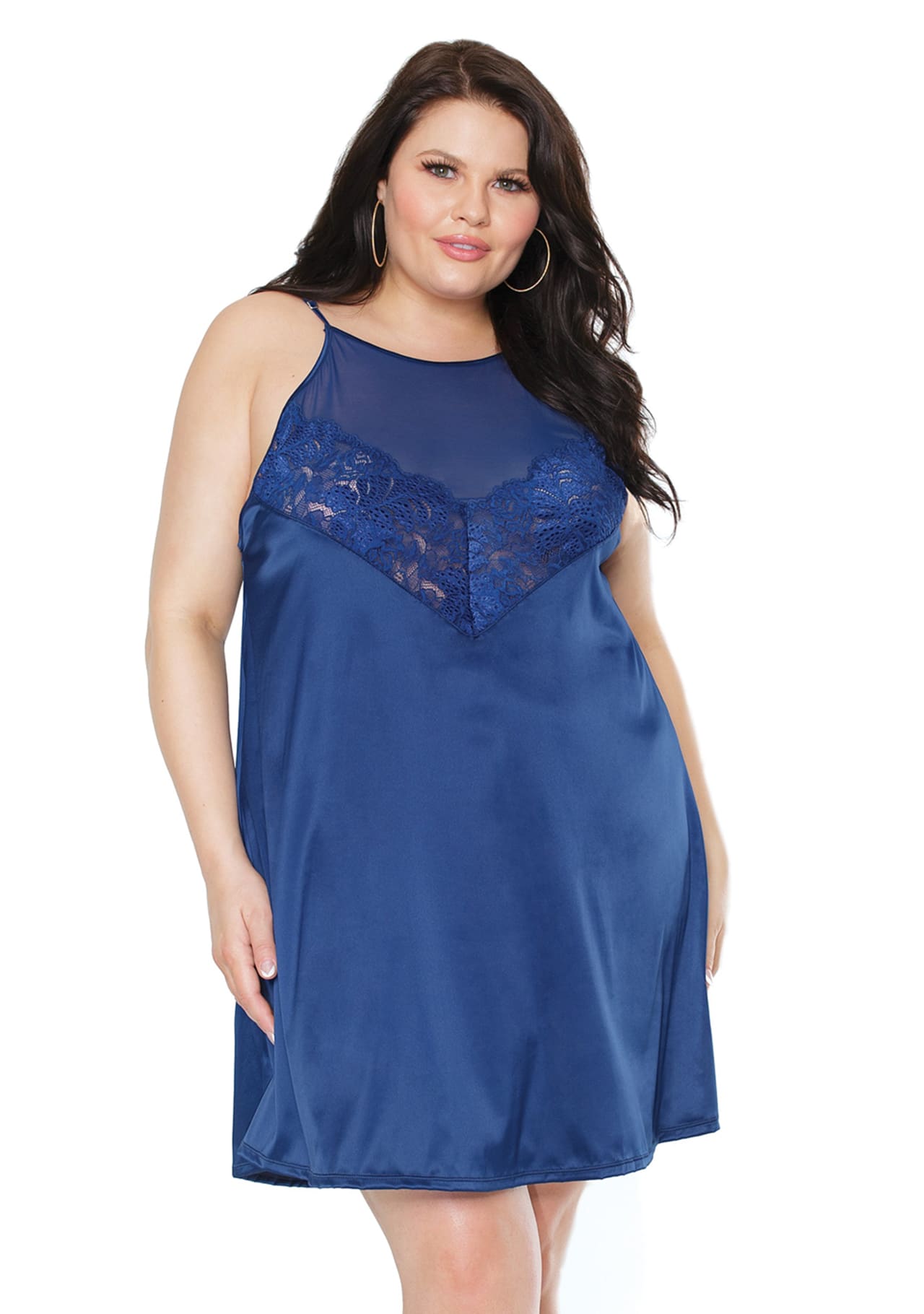 Satin Chemise - Queen Size