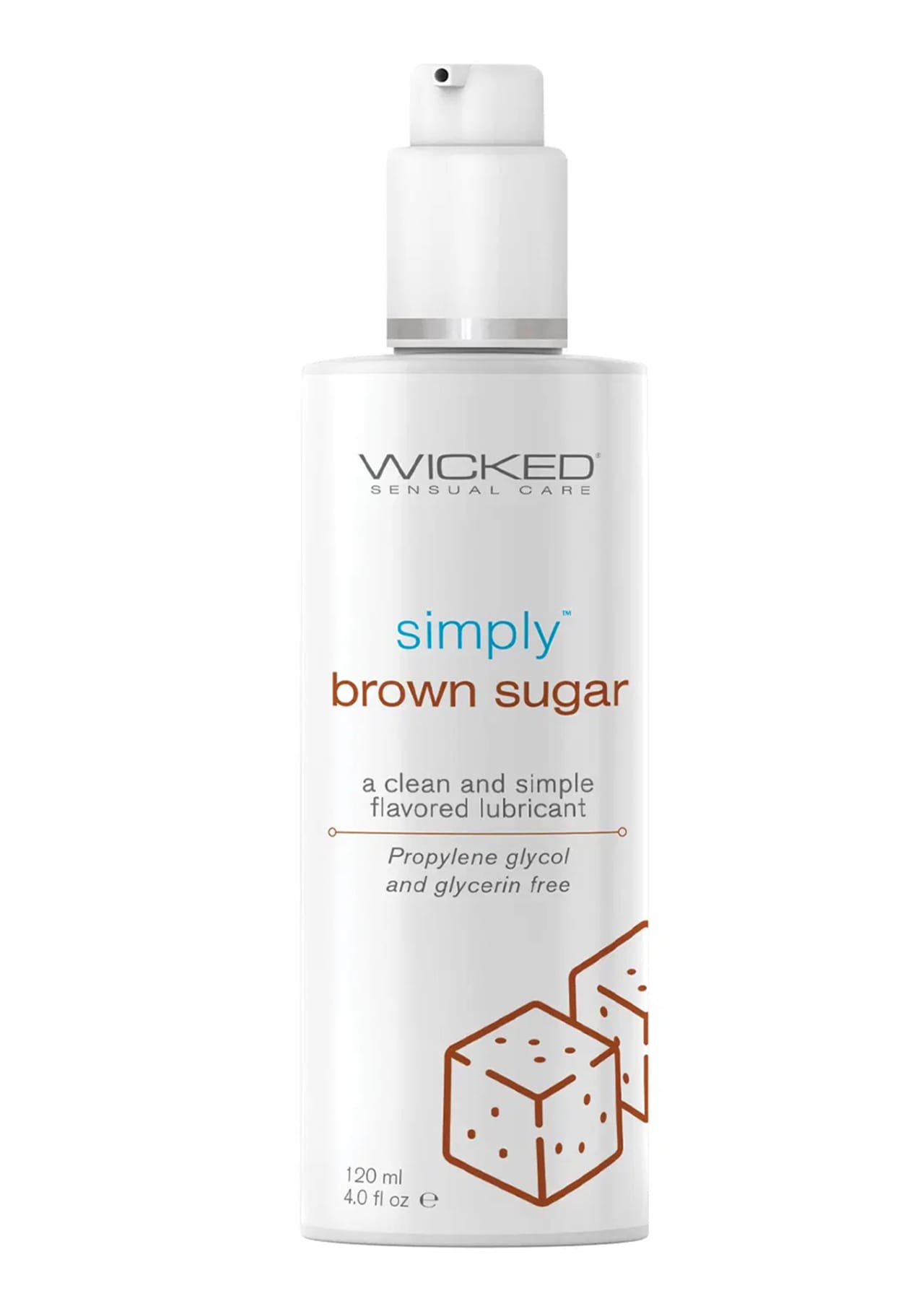 Simply Water Based Lubricant - Brown Sugar - 4 oz.