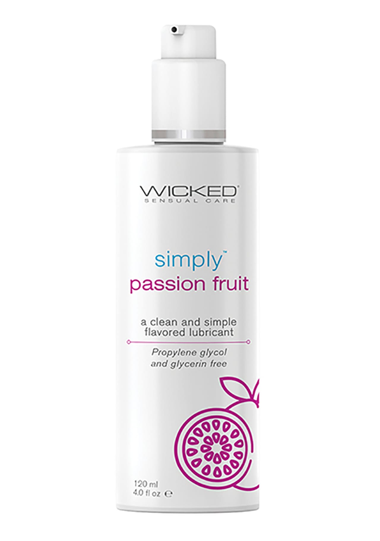 Simply Water Based Lubricant - Passion Fruit - 4 oz.