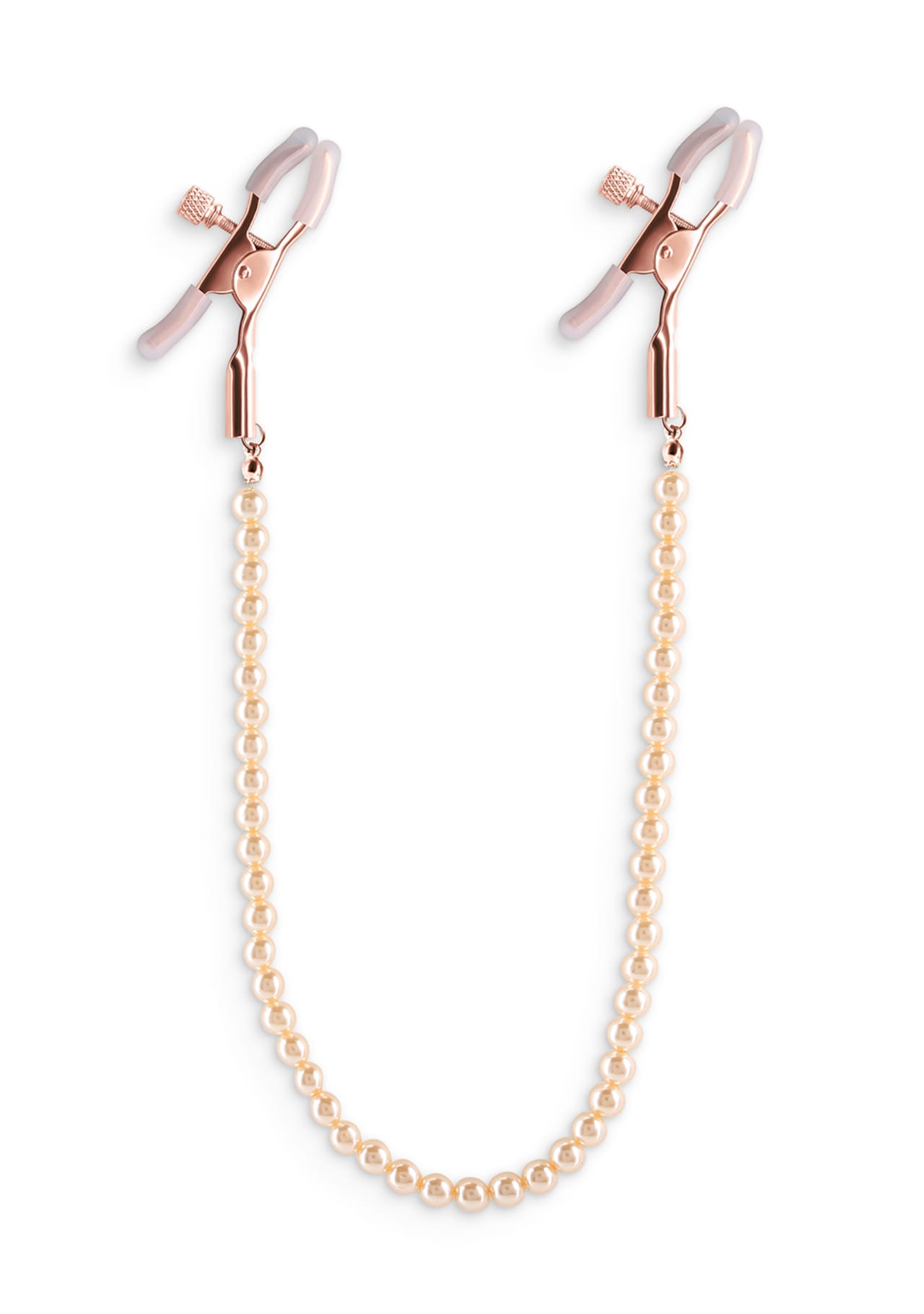 Bound Nipple Clamps - DC1 - Rose Gold