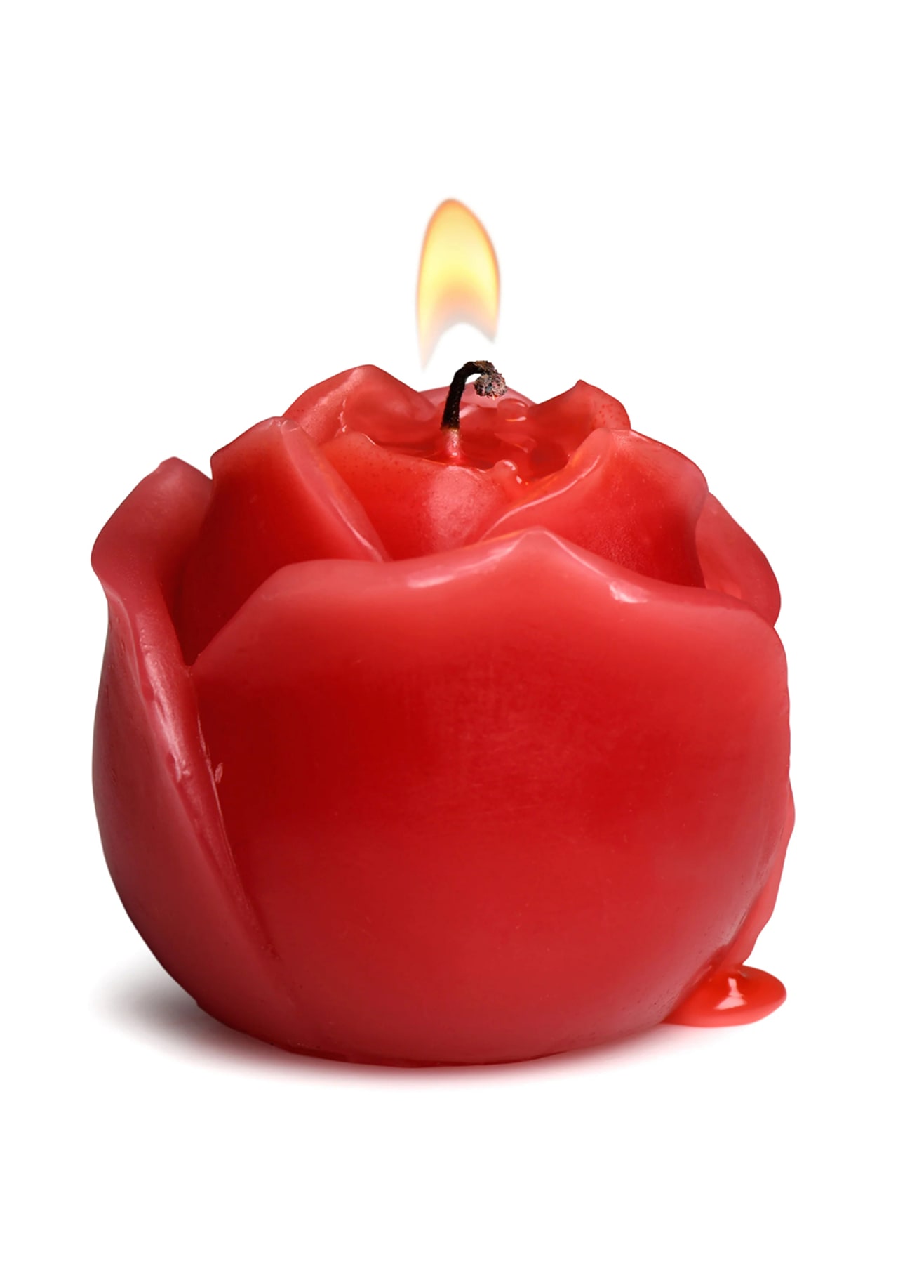 Flaming Rose Rose Drip Candle