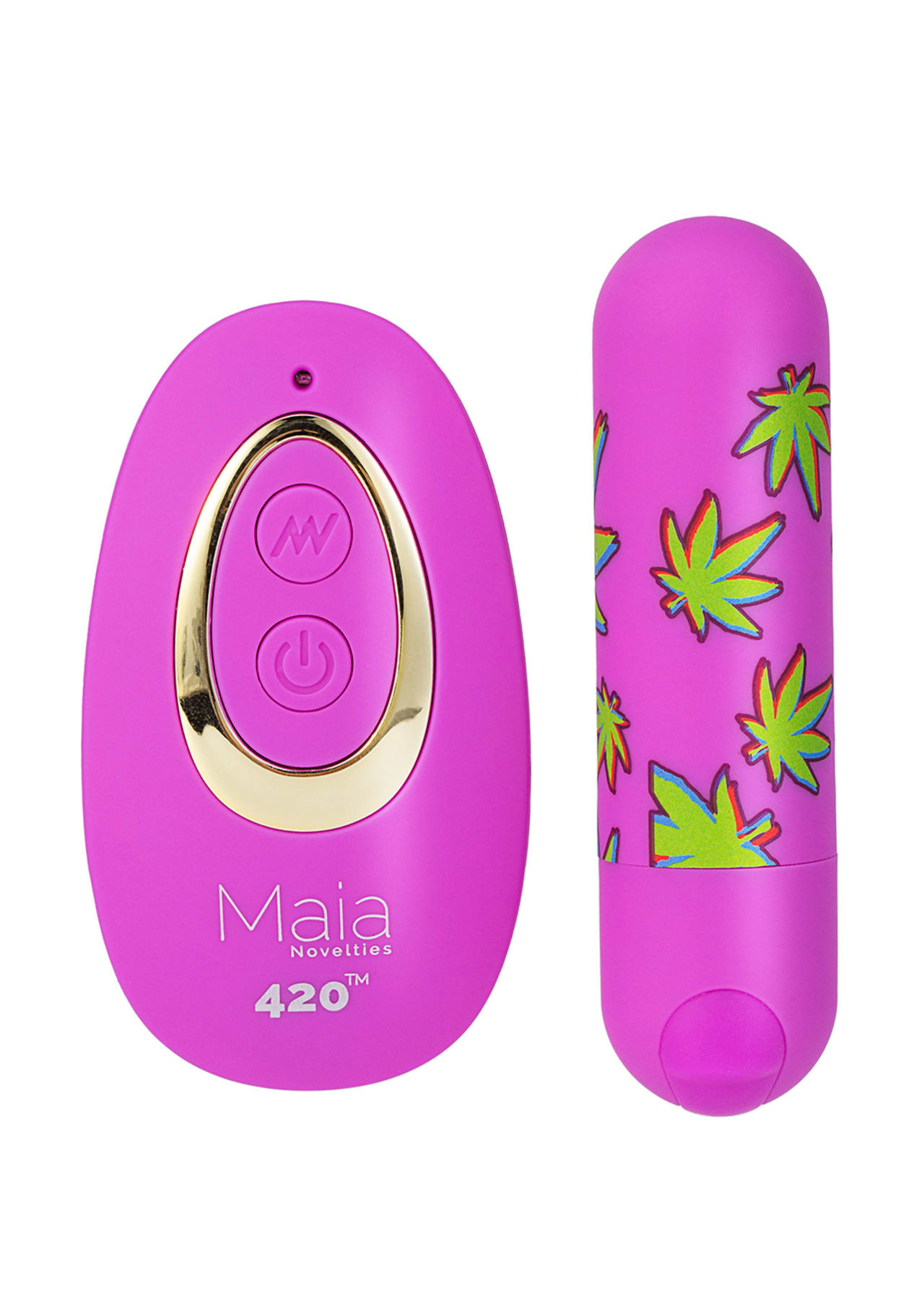 Jessi 420 Remote Control Bullet - Purple