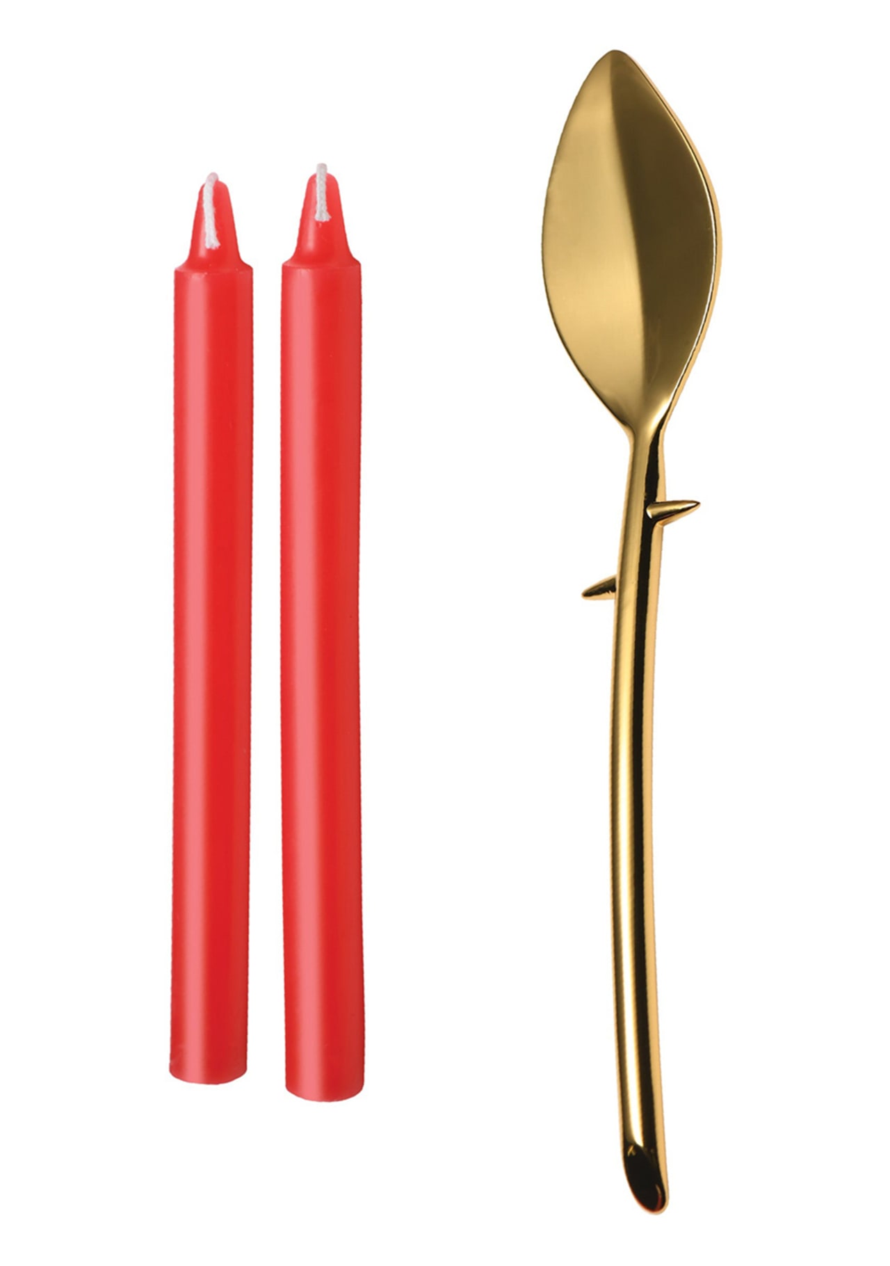 Drip Sensation Spoon and Wax Play Candle Set