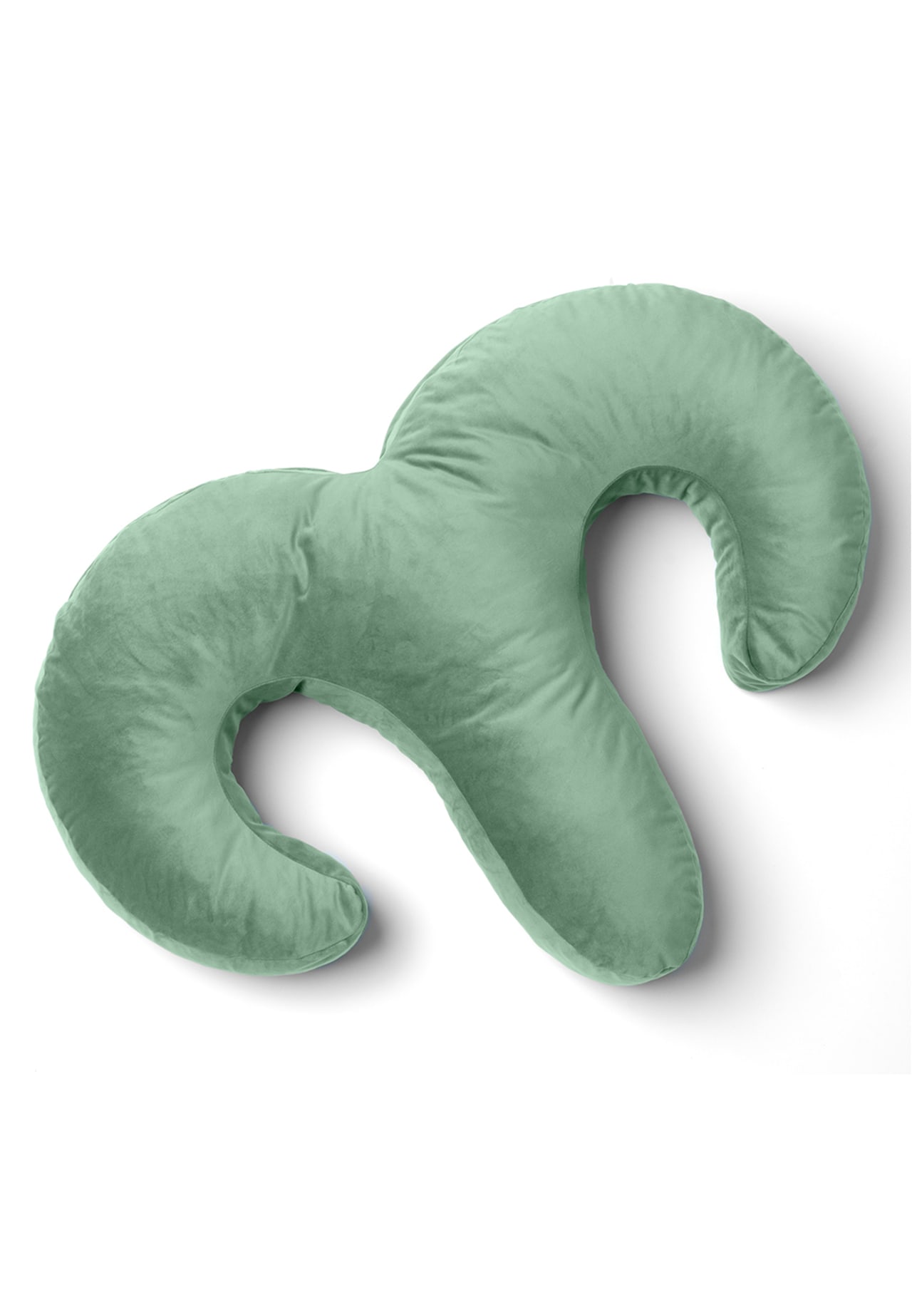 Arie Duo Spooning Pillow for Couples - Sage
