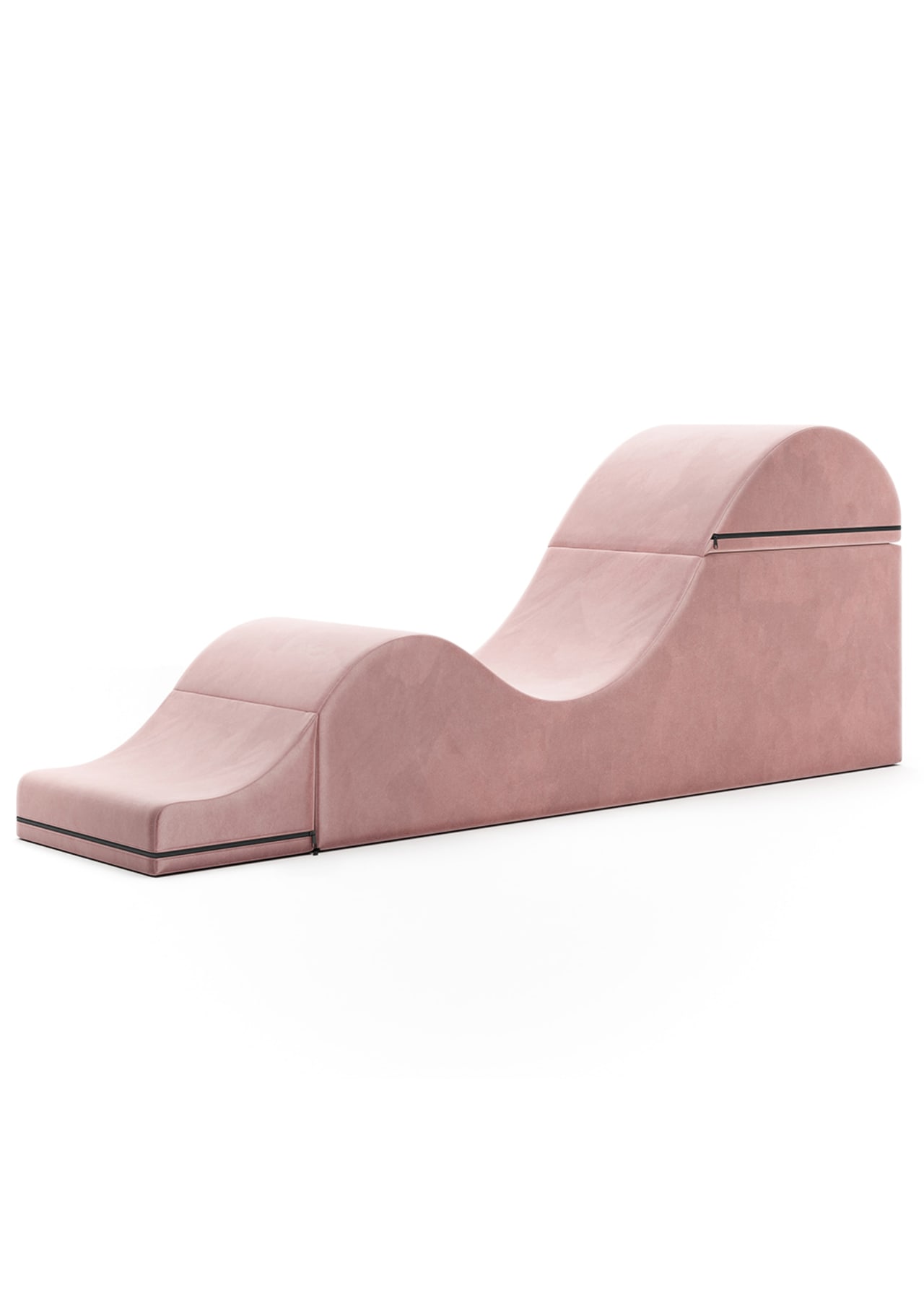 Aria Convertible Chaise and Bench - Regular - Rose