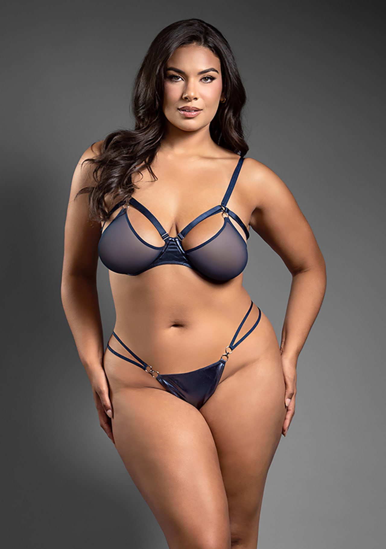 Openable Bra and Panty - Queen Size
