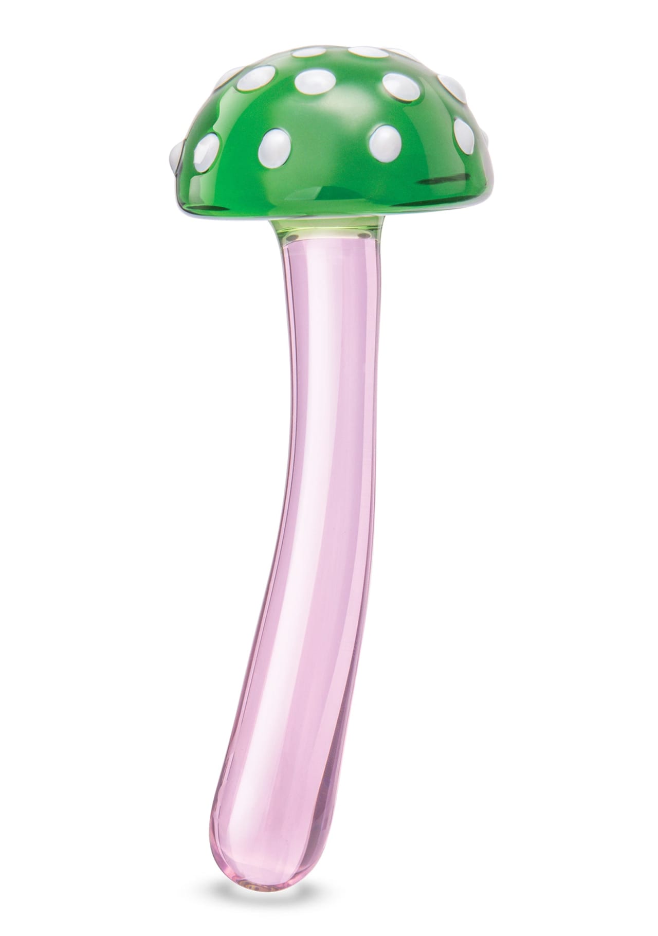 Magic Mushroom 7.5" Glass Dildo