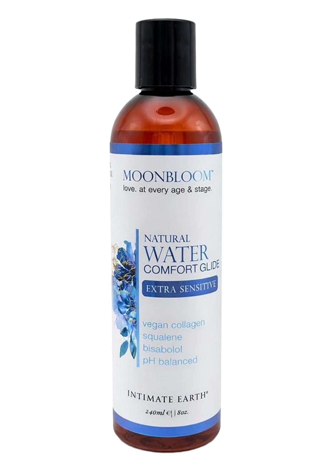 MoonBloom for Menopause - Natural Water Comfort Glide - Extra Sensitive - 8 oz.