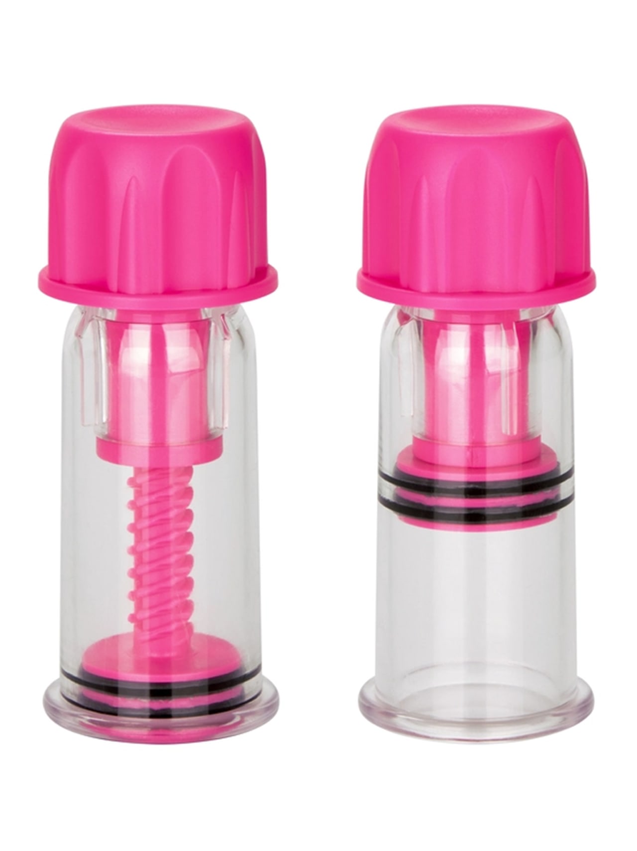 Vacuum Twist Suckers - Pink