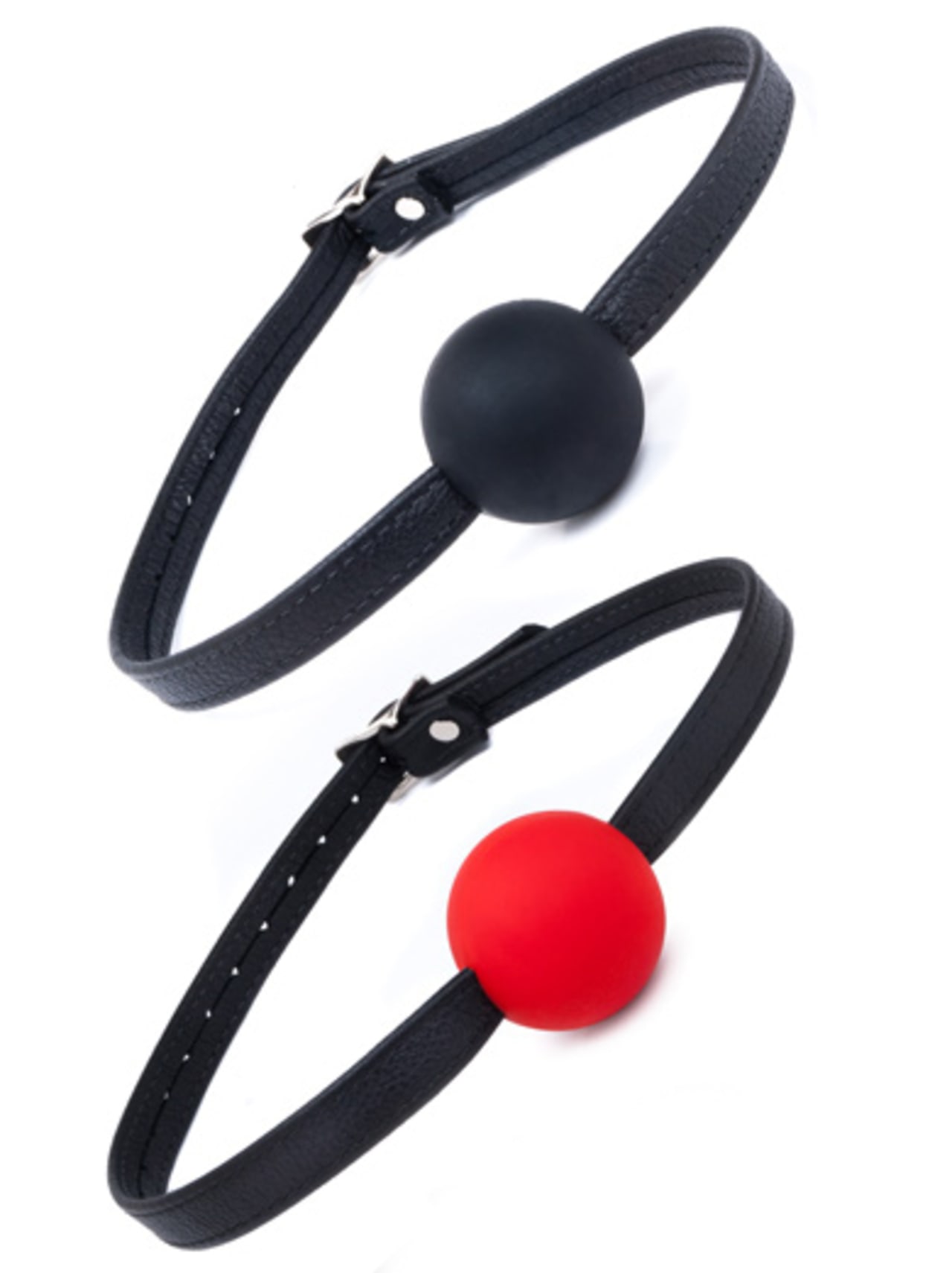 Silicone Ball Gag - Small Black