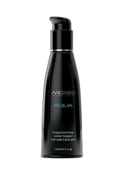 Wicked Sensual Aqua Water-Based Lubricant 4 oz.