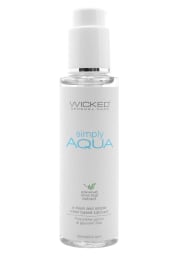 Wicked Simply Aqua Lubricant 4 oz.