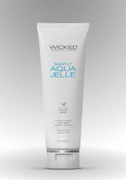 Wicked Simply Aqua Jelle Lubricant 4 oz.