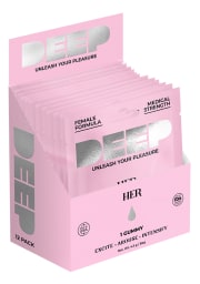 Deep - Enhanced Arousal Gummies for Her 12-Pack
