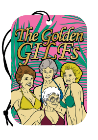 Golden GILFs Air Freshener