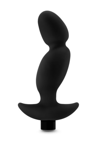 Anal Adventures Platinum - Silicone Vibrating Prostate Massager 04