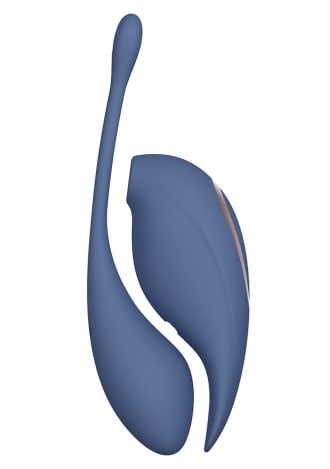 Twitch 2 - Remote Control Vibrating Egg and Suction Vibe (15% OFF)
