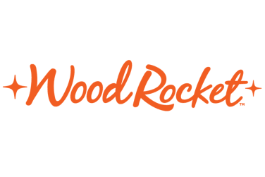 Wood Rocket Stickers logo