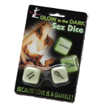 Glow In The Dark Sex Dice