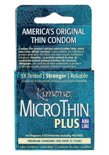 Kimono MicroThin Plus Aqua Lube