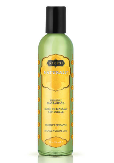 Naturals Sensual Massage Oil - Coconut Pineapple